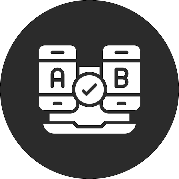 テスト ベクトル アイコン プログラミング アイコンセット