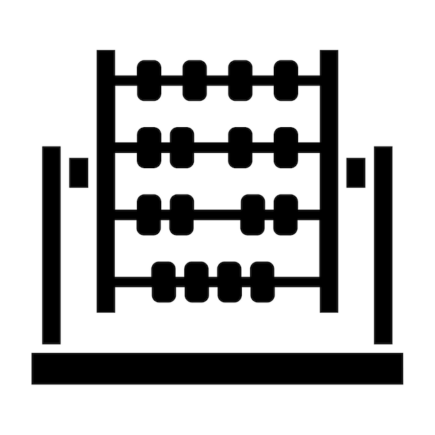 Vector abacus icon