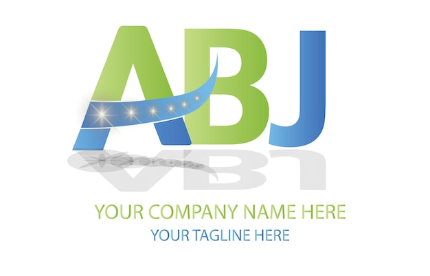 Vector abj letter logo