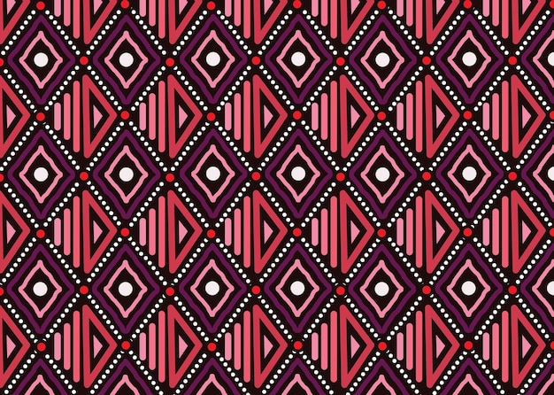 Vector aboriginal stijl vector naadloze achtergrond