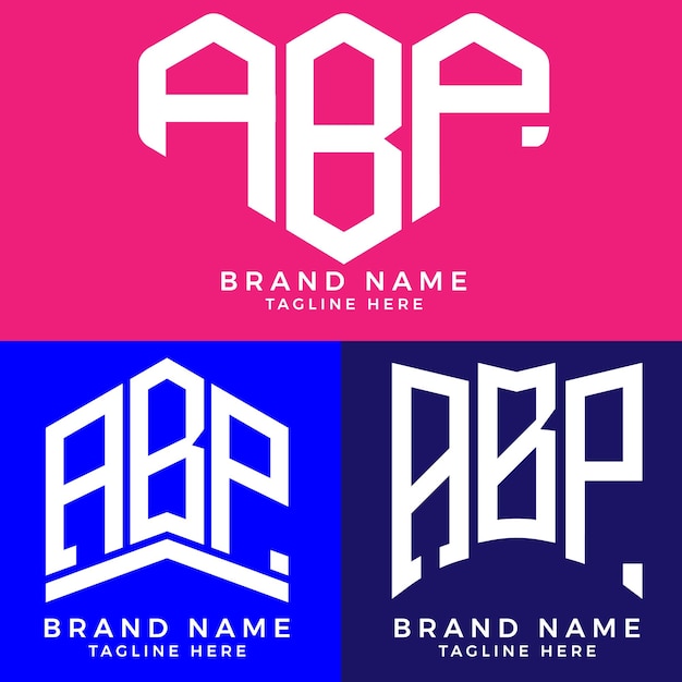 Letter ABP Logo or Icon Design Graphic by atiktaz7 · Creative Fabrica