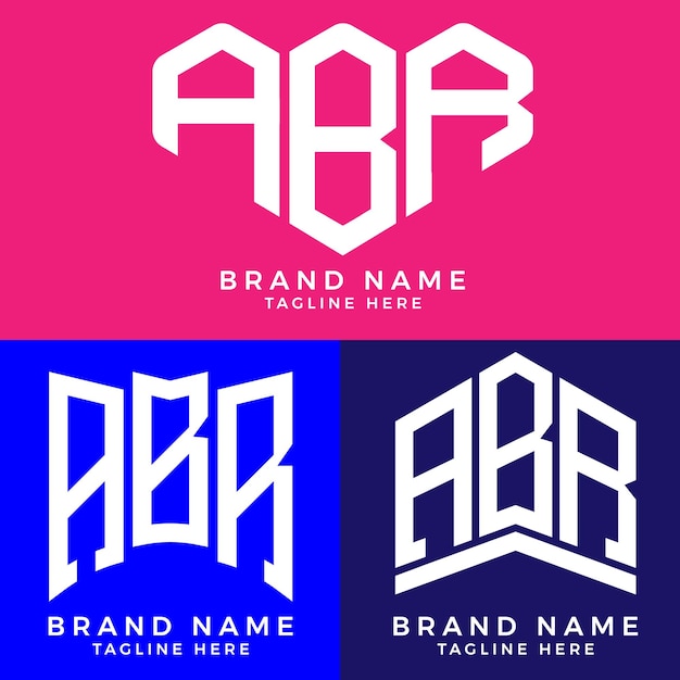 abr letter logo. abr best vector image. abr monogram logo design for entrepreneur and business.