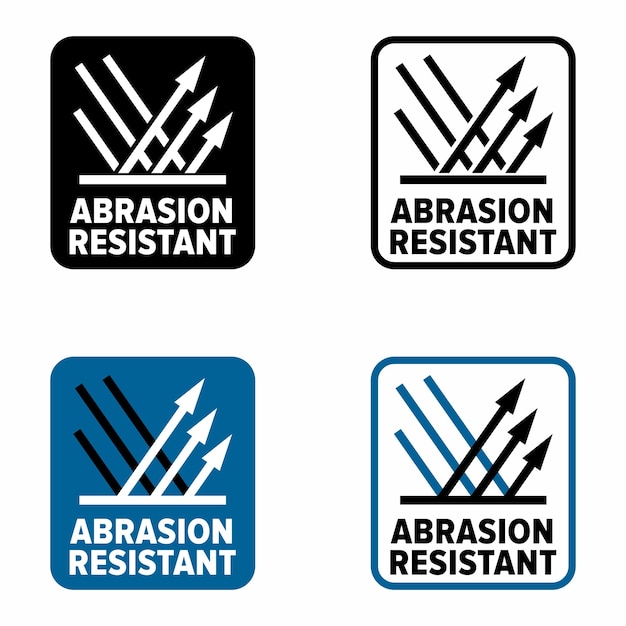 Abrasion resistant sign