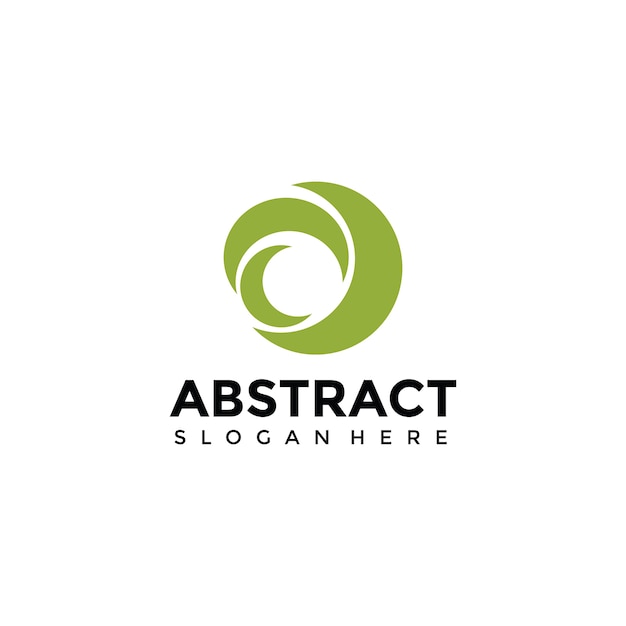 Abstact flower logo template