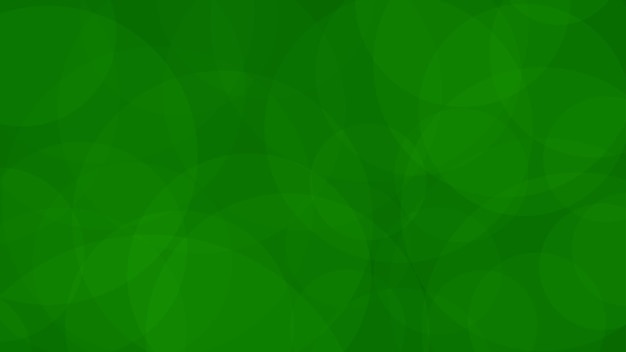 Abstarct background of translucent circles in green colors