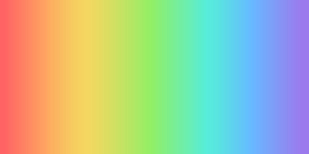 Vector abstarct gradient background in rainbow colors. bright banner template.