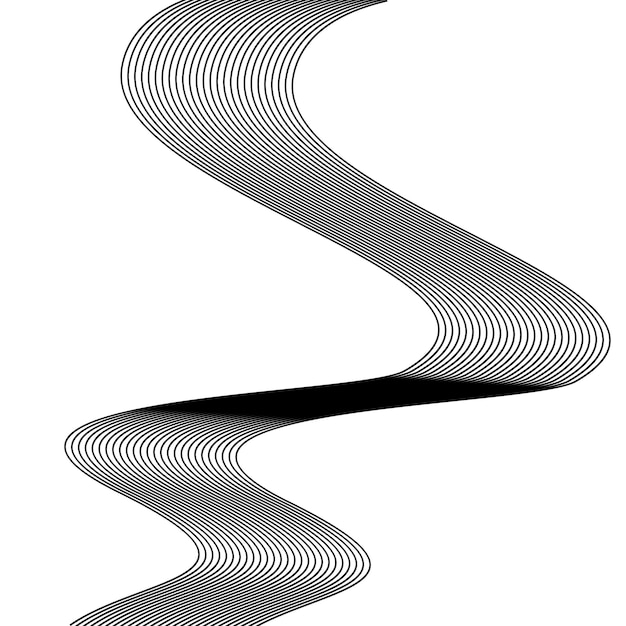 Abstrac witte achtergrond met geometrische en lijnvector