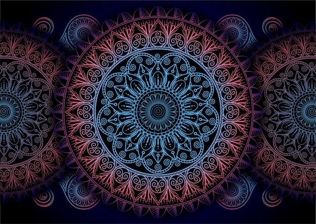 Mandala di sfondo Abstrack