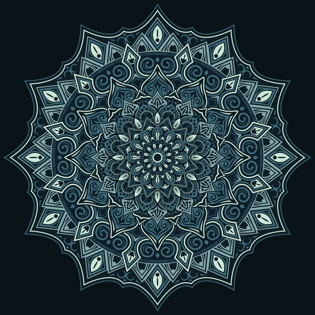 Mandala di sfondo Abstrack