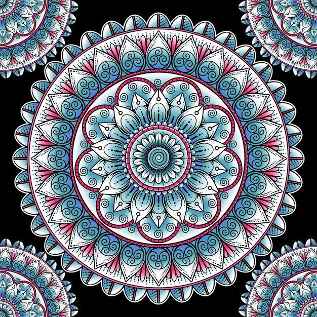 Mandala di sfondo Abstrack