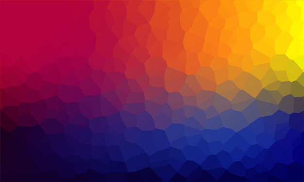 Abstrack low poly background with gradient