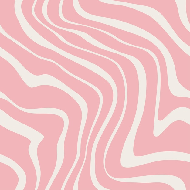 Premium Vector | Abstract 1970 retro hypnotic wavy lines seamless ...