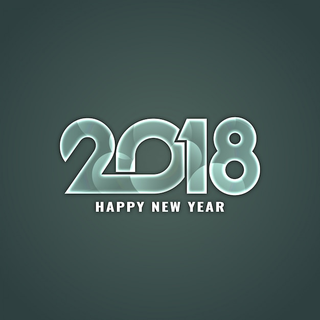 Abstract 2018 new year background