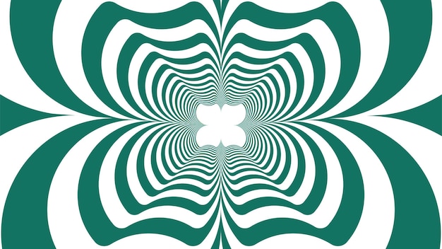 абстрактный 3d фон с зеленой линией
