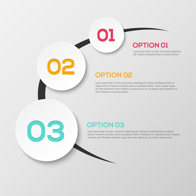 Infografica 3d astratta