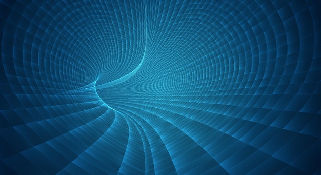 Abstract 3d vector background. space flashes, tunnel and whirlwinds.