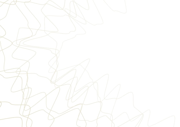 Абстрактный плакат формата А3 с зигзагообразными линиями на белом фоне