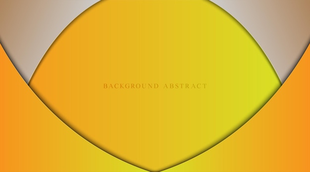 Abstract achtergrond oranje en geel gradiënt eenvoudig ontwerp