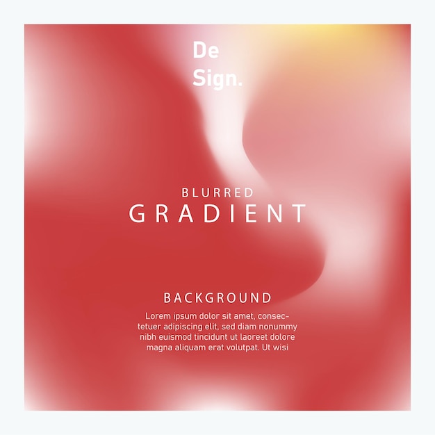 Abstract achtergrondontwerp sjabloon helderbruine oranje rode gradiënt kleur op wit