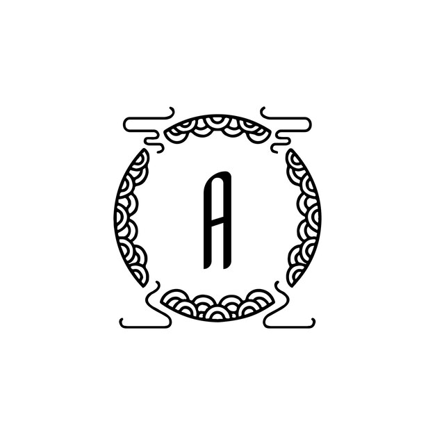 abstract alphabet design