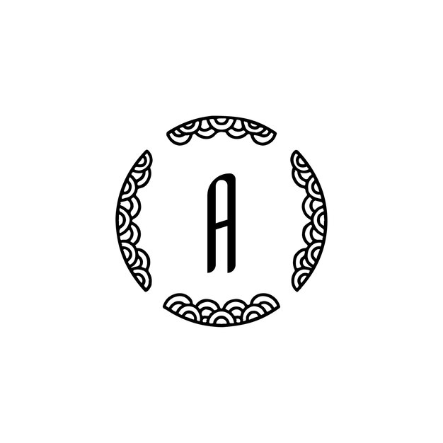 abstract alphabet design