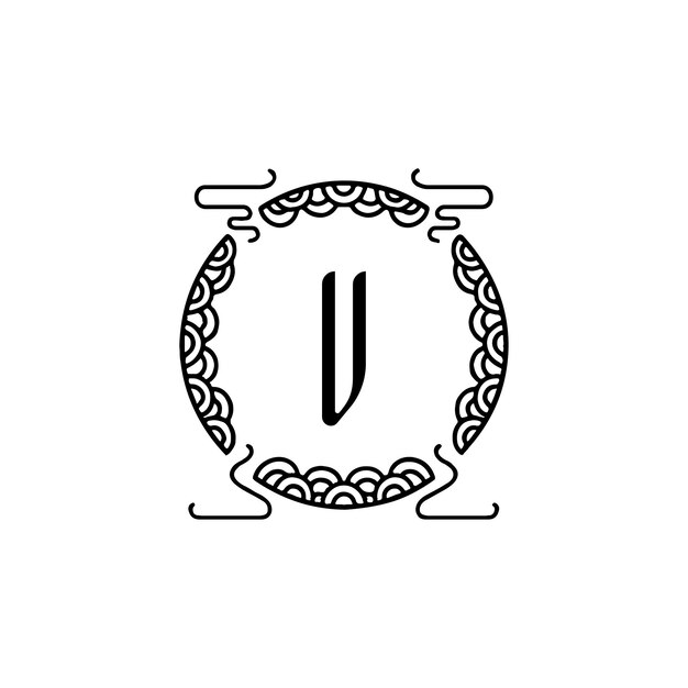 abstract alphabet design