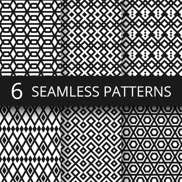 Abstract arabic geometric vector seamless patterns. Arab architecture islamic repeating texture