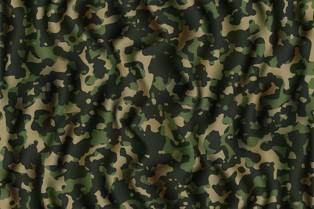 Green Brown Camouflage 