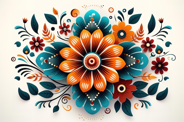 Абстрактное искусство графическая линия цветок Богато элегантный роскошный винтажный ретро современный стиль Для текстурного текста