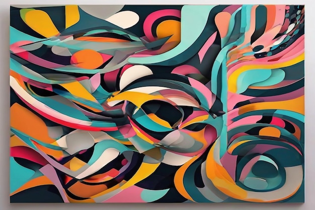 Vector abstract art