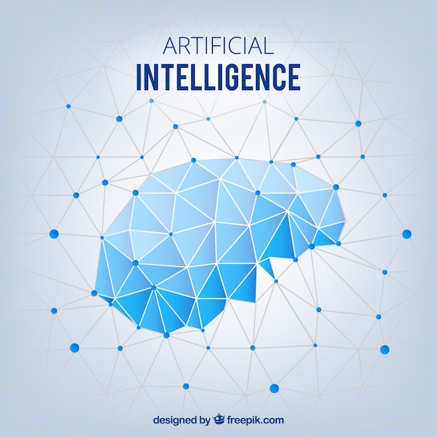 Абстрактный фон искусственного интеллекта