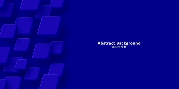 Abstract background of 3d cubes creating volume texture