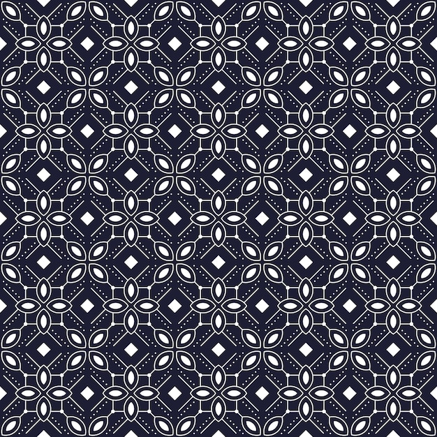 Abstract background. Batik seamless pattern wallpaper. Fabric textile . classic motif