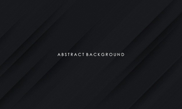 Abstract background black dop with lines