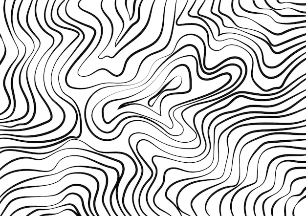 Premium Vector | Abstract background black lines on white background