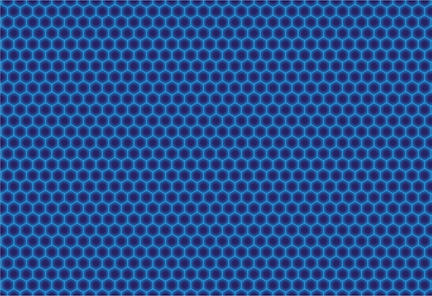 Abstract background of blue cells