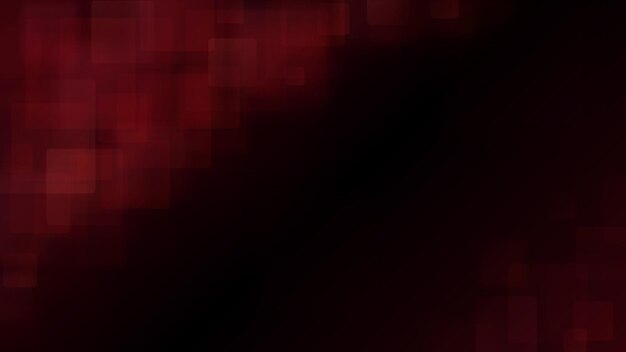 Abstract background of blurry squares in red colors