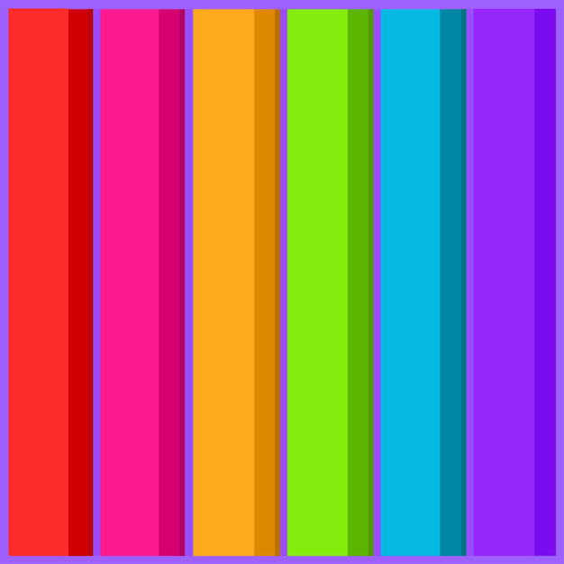 Абстрактный фон в яркой красочной радуге. Легко редактируемые векторные иллюстрации яркого цвета, подходят для обоев, баннера, фона, открытки, книжной иллюстрации, целевой страницы.