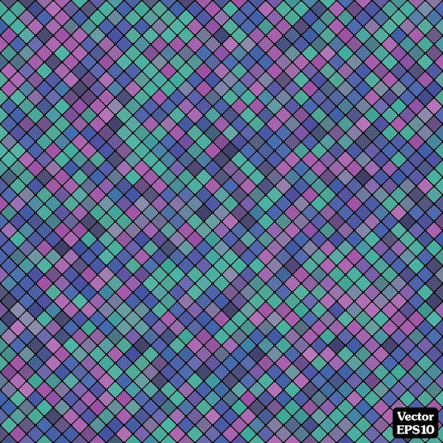 Vector abstract background of colored mosaic for your purposes in design