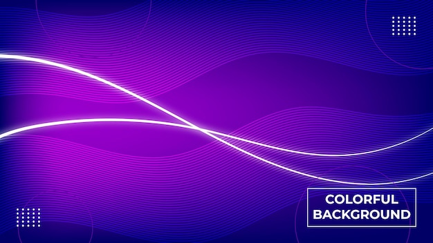 Abstract background colorful template banner with gradient color