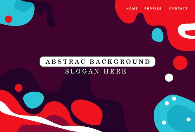 Vector abstract background colors