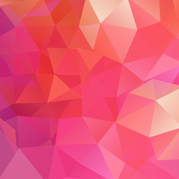 Abstract background consisting of triangles vector illustration