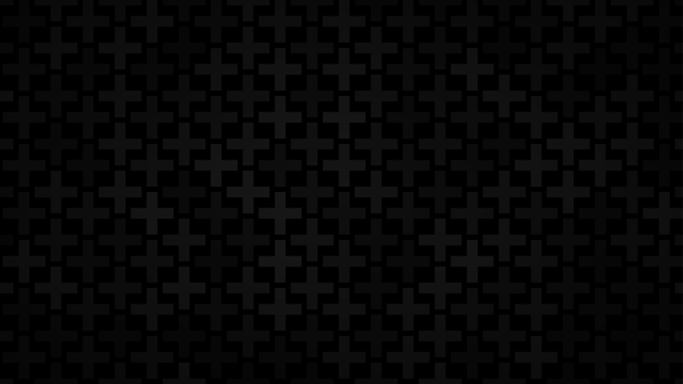 Abstract background of crosses in shades of black colors