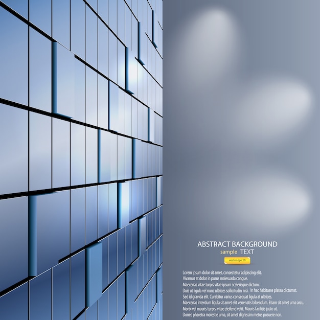 Abstract background of cubes. 