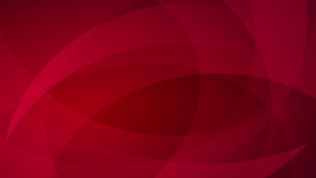 Abstract background of curved lines in red colors