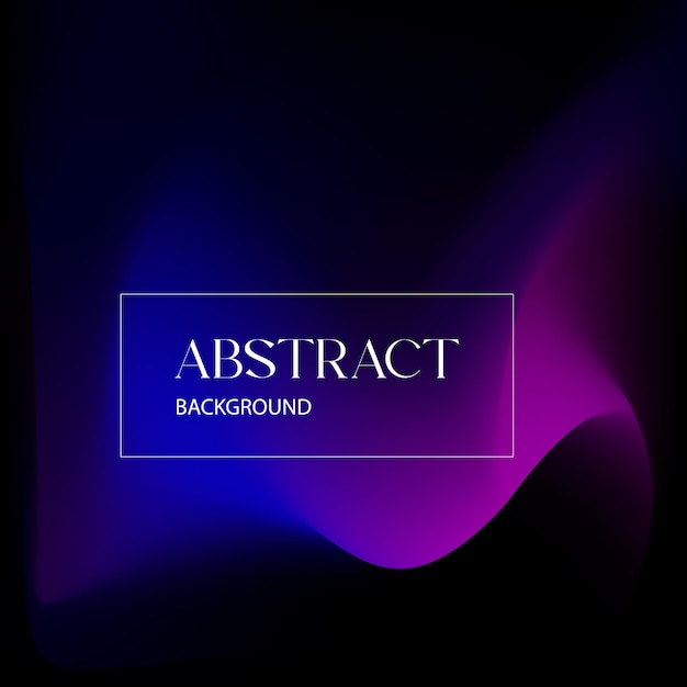 Abstract background dark bright design template blue pink color on black