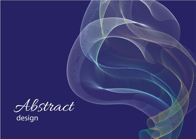 Vector abstract background design landing page template eps10 vector dynamic shapes composition