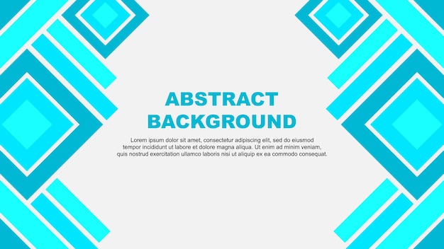 Abstract Background Design Template Abstract Banner Wallpaper Vector Illustratie Abstract Teal achtergrond