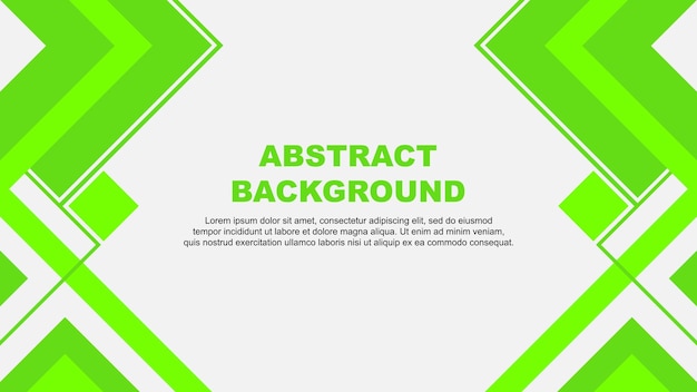 Abstract Background Design Template Abstract Banner Wallpaper Vector Illustratie Lichtgroene Banner