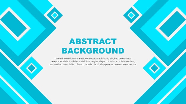 Abstract Background Design Template Abstract Banner Wallpaper Vector Illustratie Teal Cartoon